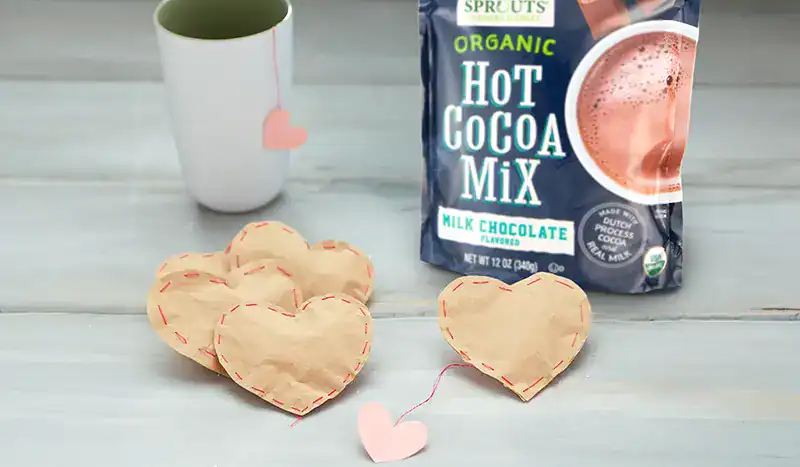 Peppermint hearts