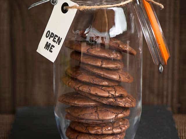 Cookies in a mason jar