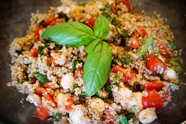 Quinoa Caprese Salad