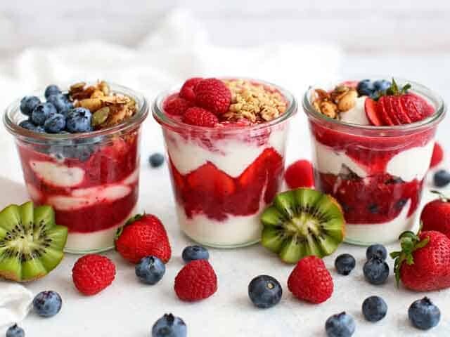 Yogurt parfait recipe