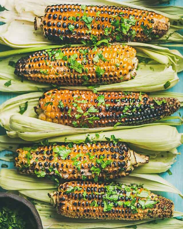 Spicy Grilled Corn