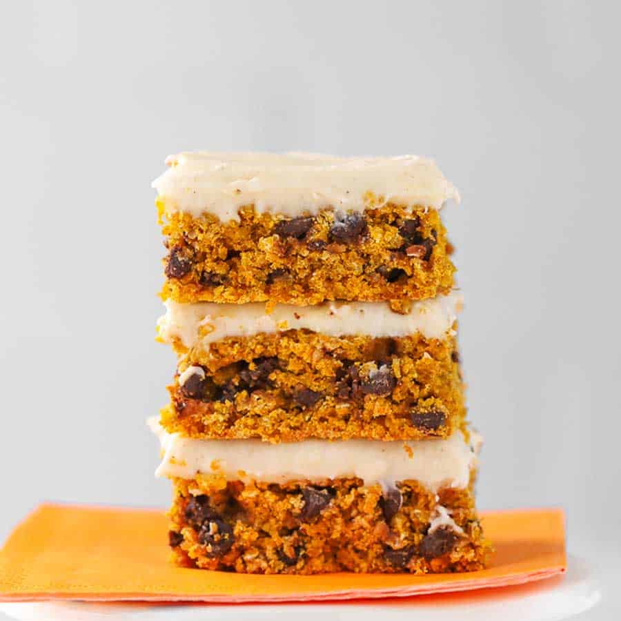 Gluten-Free Pumpkin Bars 