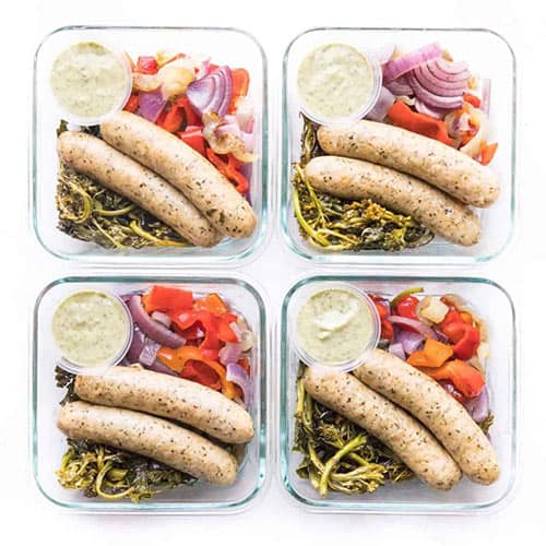 Keto sheet-pan sausage from Sprouts Farmers Market