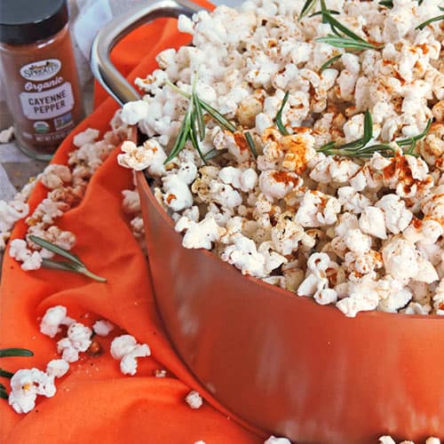 Organic Spicy Popcorn