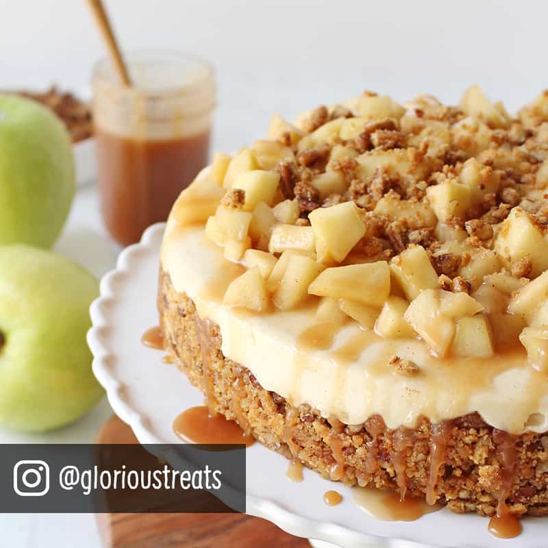 Caramel Apple Cheesecake