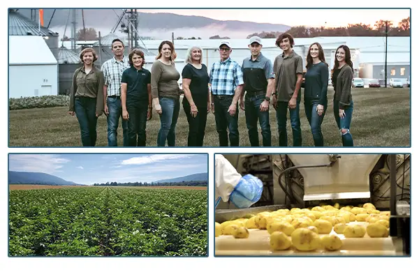 Sterman Masser family group photo at their farm