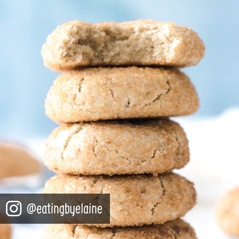 Vegan Snickerdoodle Cookies