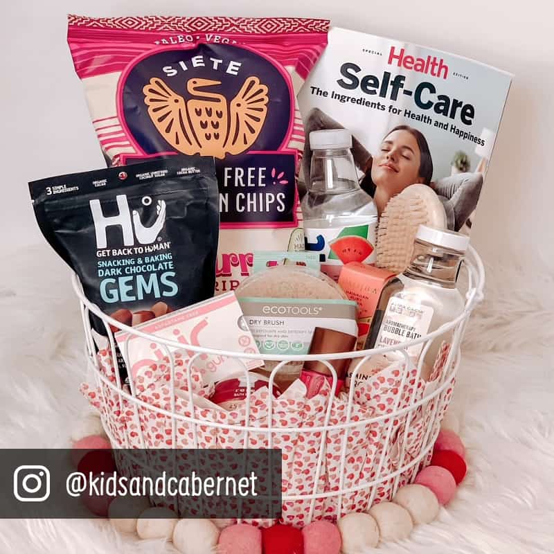 Self-care Valentines Day Basket