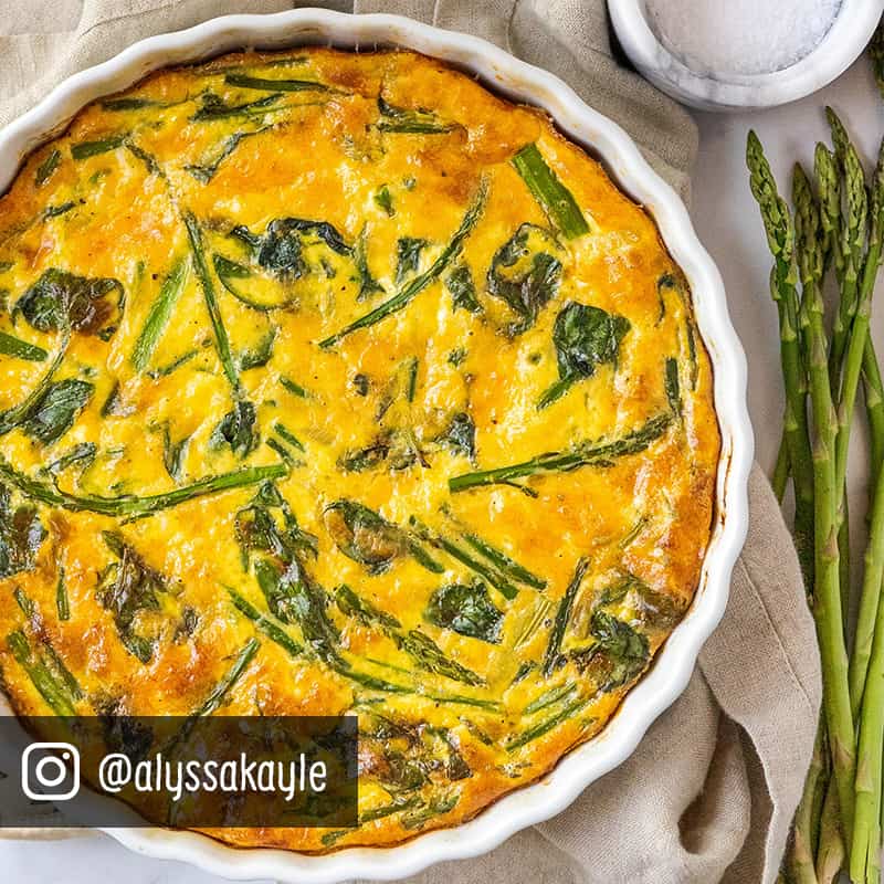 Crustless Quiche