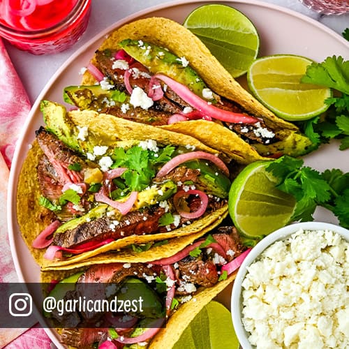 Steak tacos