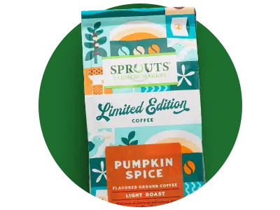 Pumpkin Spice Sprouts Brand Coffee