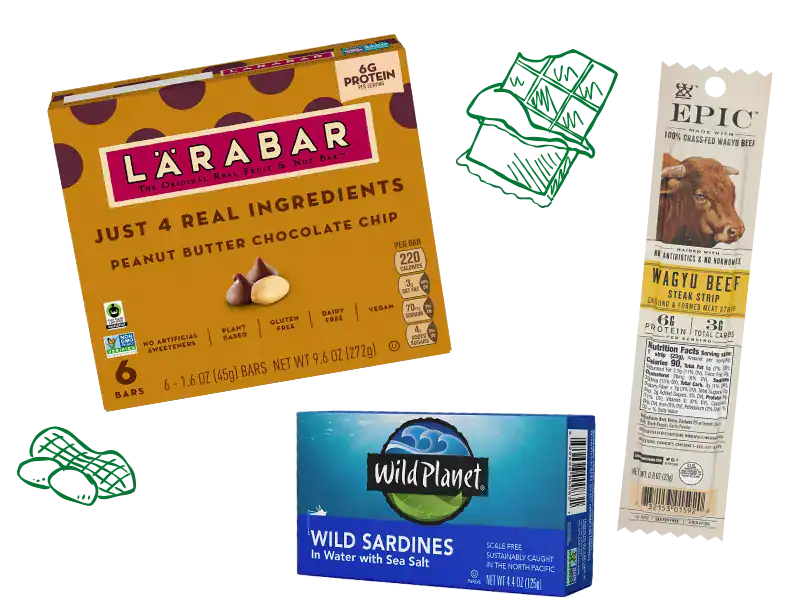 Larabar, Epic and Wild Planet Products