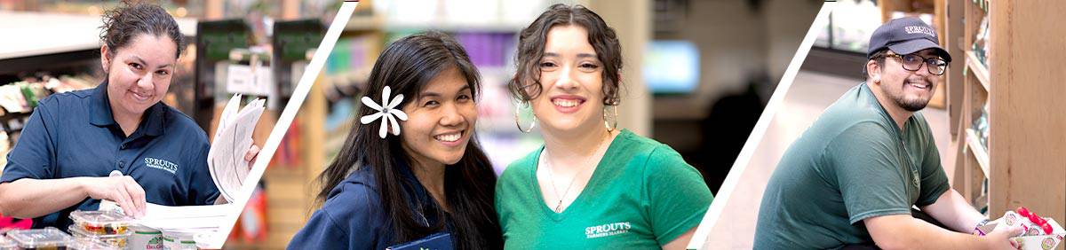 Sprouts team members in the store