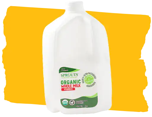 Sprouts Brand Milk