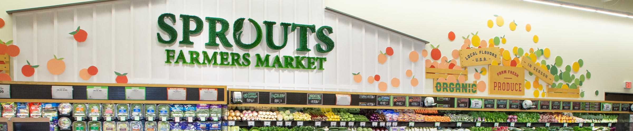 Sprouts produce department