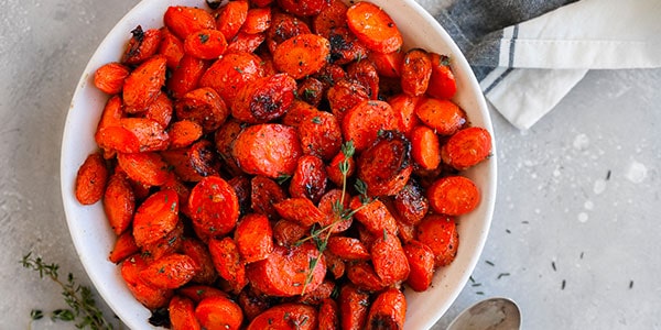 carrots in a bowl