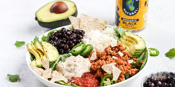 taco salad in a bowl