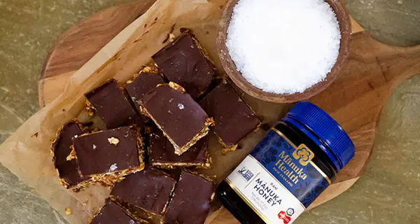 breakfast bars on a cutting board