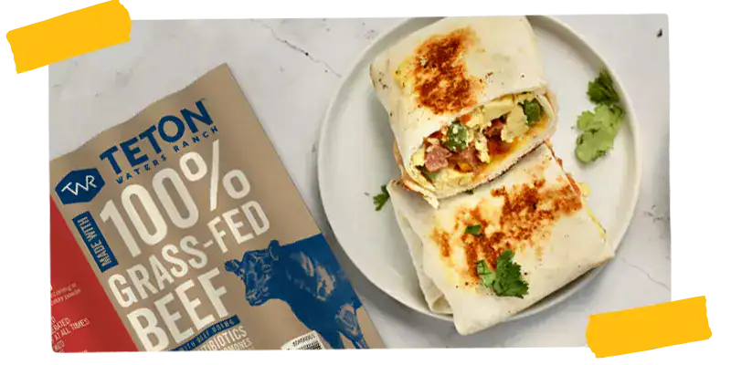 Teton Farms Breakfast Burrito
