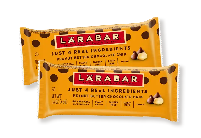 Larabar fruit and nut bars