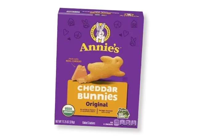 Annies cheddar bunnies crackers