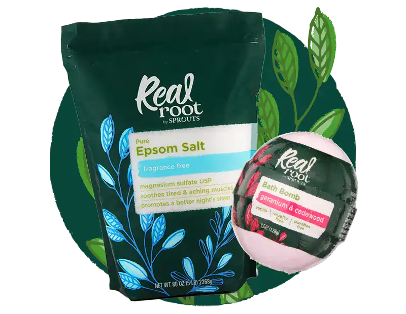 Real Root Epsom Salt and Bath Fizz