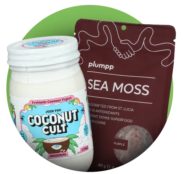 Coconut Cult Yogurt and Plump Sea Moss