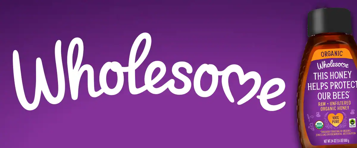 wholesome logo next to product variety
