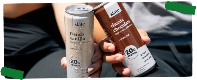 Chocolate and Vanilla Shakes