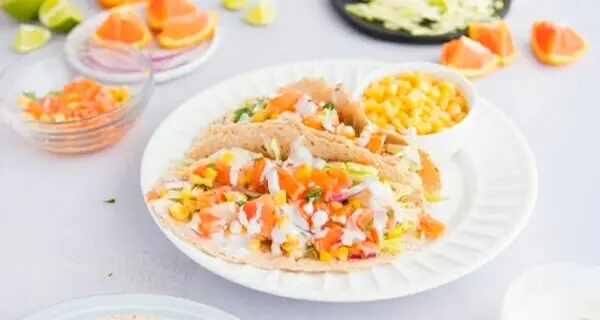 Fish Tacos with Cara Cara Orange Salsa