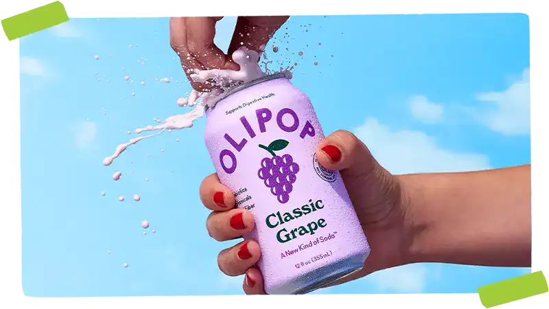 olipop grape soda