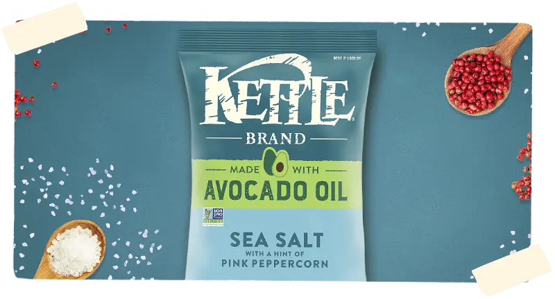 Sea Salt Kettle Brand chips