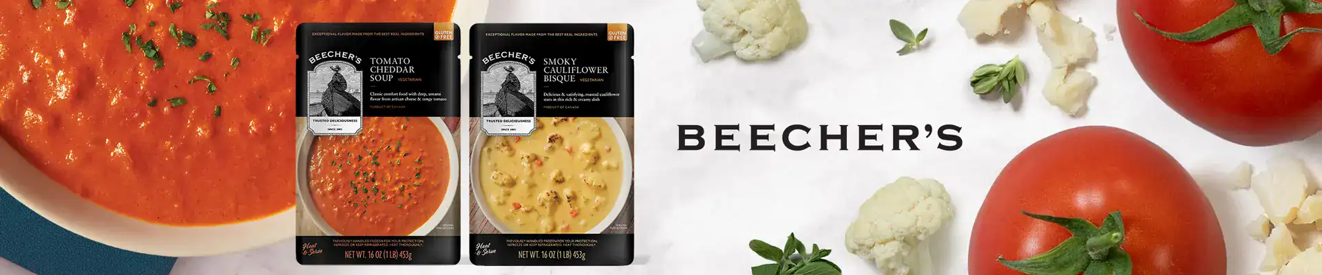 Beechers logo next to product variety