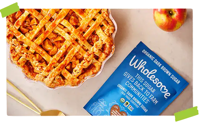 Wholesome dark brown sugar