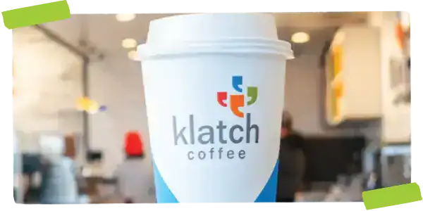 klatch coffee cup