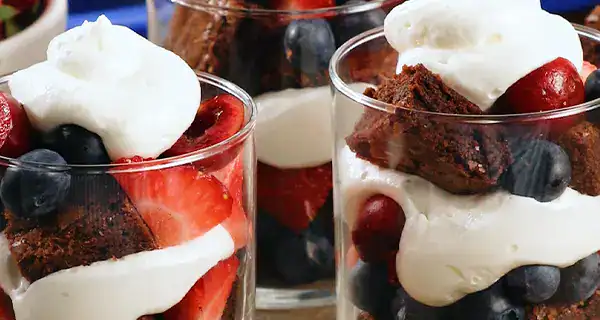 Brownie Berry Parfait