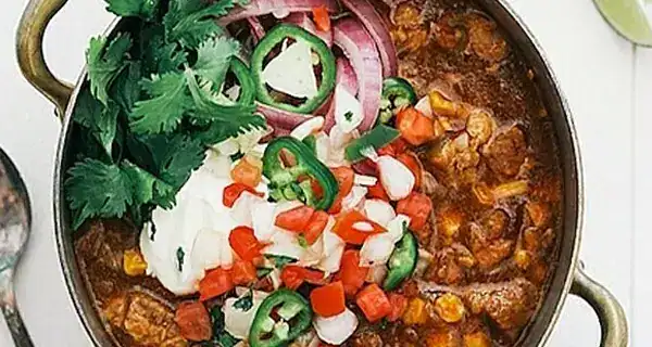 Protein-Packed Pork Chili That Tastes Like a Touchdown!