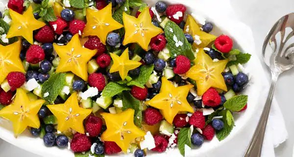 Fresh & Vibrant Tropical Fruit Salad