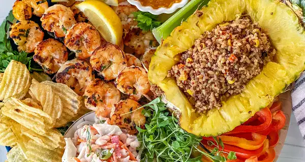 Grilled Seafood Platter